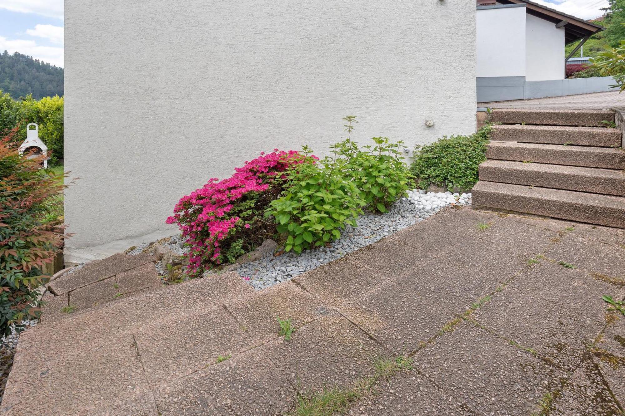 Schlossblickwohnung Schiel Gernsbach Exteriér fotografie