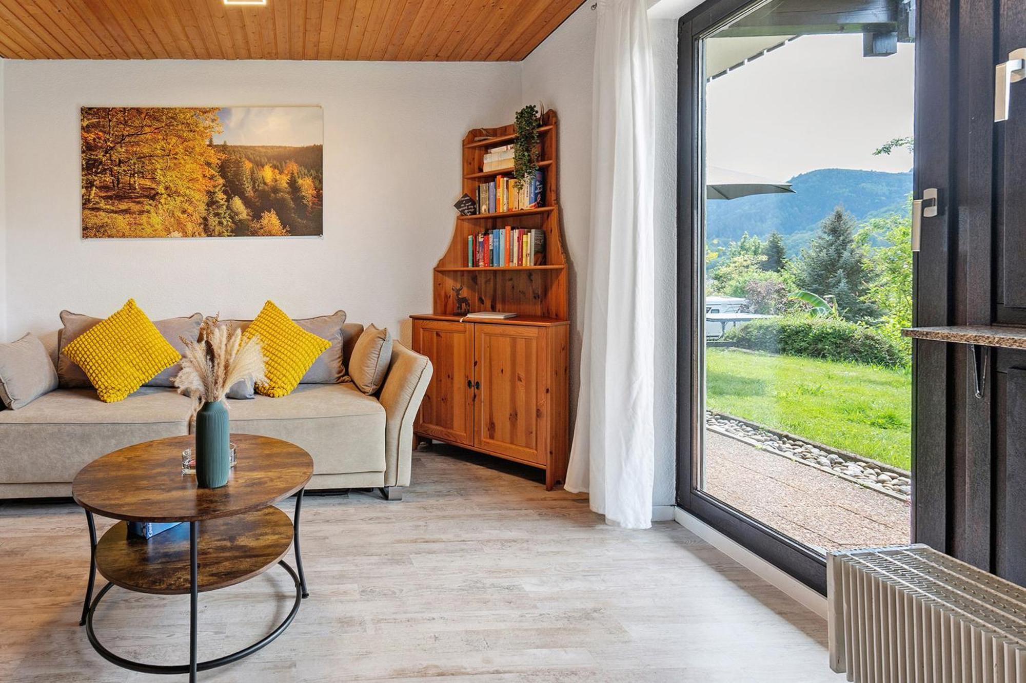 Schlossblickwohnung Schiel Gernsbach Exteriér fotografie