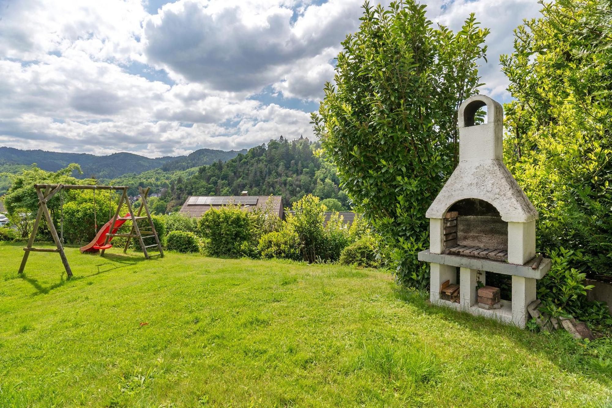 Schlossblickwohnung Schiel Gernsbach Exteriér fotografie