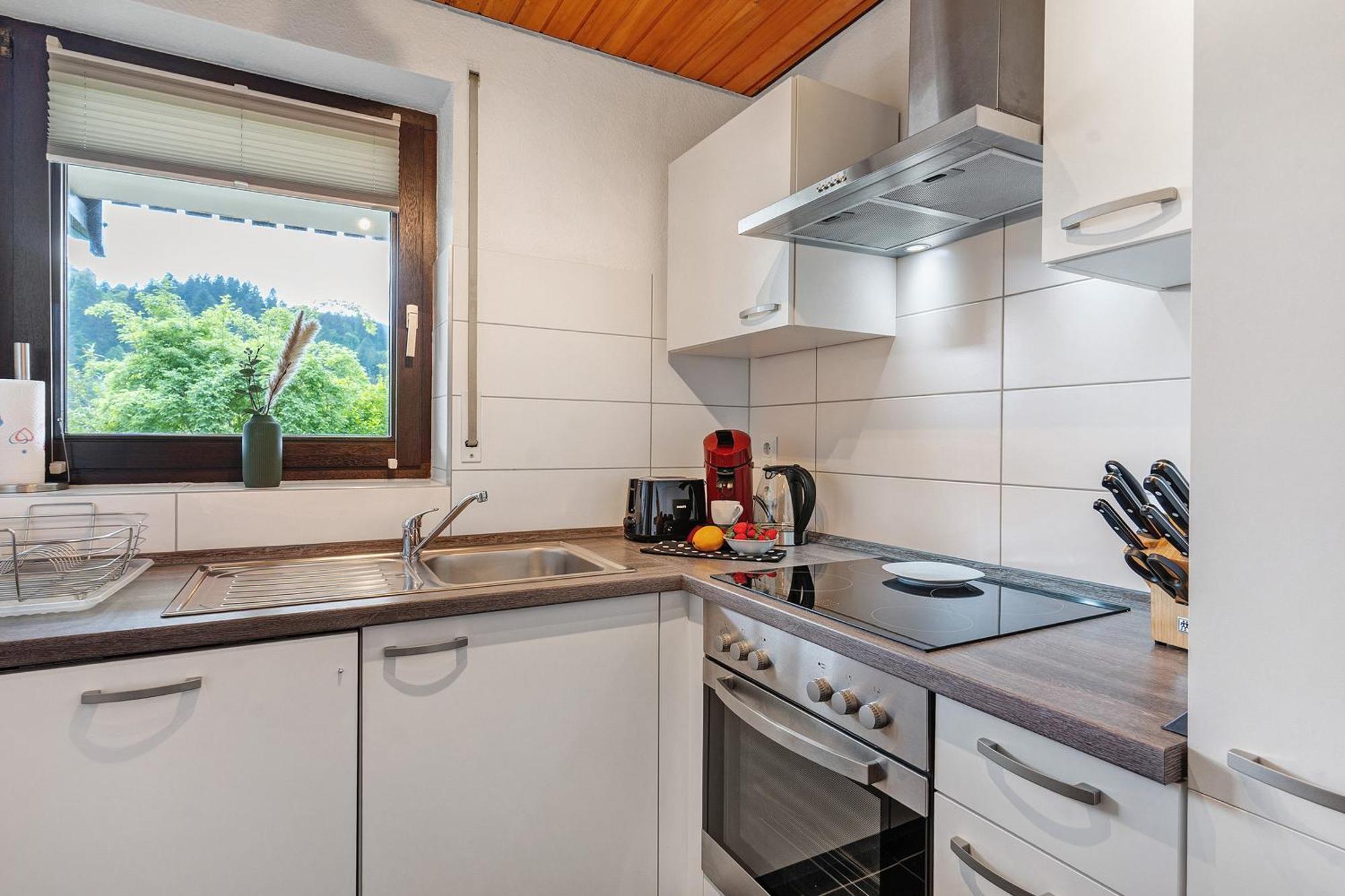 Schlossblickwohnung Schiel Gernsbach Exteriér fotografie